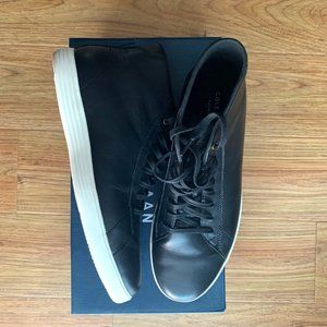 Cole Haan BLACK GRAND CROSSCOURT HIGH-TOP SNEAKER